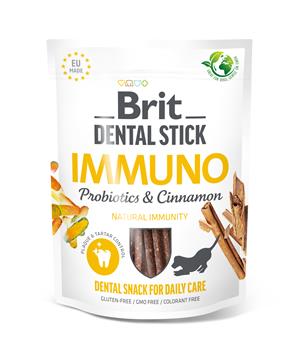 Brit Dog Dental Stick Immuno Probiotics&Cinnamon 7ks