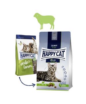 Levně HAPPY CAT NEW Culinary Weide-Lamm / Jehněčí 10 kg