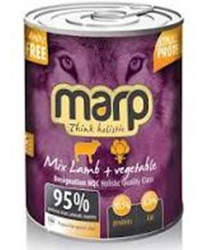 Levně Marp Mix konzerva pro psy jehně+zelenina 400g