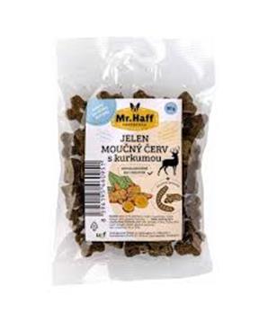 Levně Jelen moučný červ s kurkumou 80g