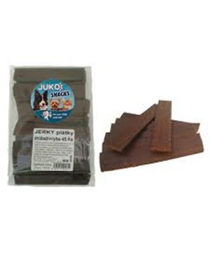 Levně Jerky plátky Drůbeží & ryba JUKO Snacks 45ks