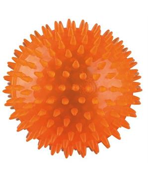 Ježatý míček, pevný plast (TPR) 12 cm