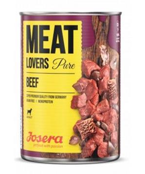 Levně Josera Dog konz. Meat Lovers Pure Beef 400g