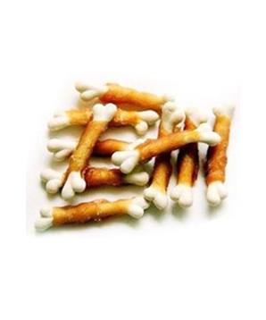 Kalciová kost obalená kuřecím masem 