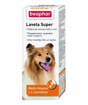 Levně Kapky BEAPHAR Laveta Super vyživující srst - pes 50 ml