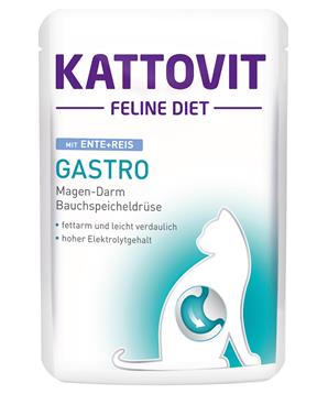 Levně Kattovit Cat Gastro kachna kapsa 85g 85 g