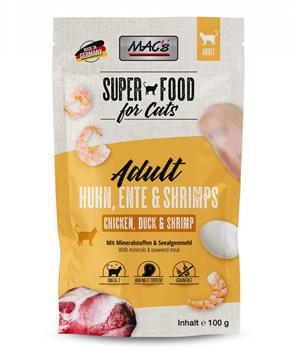 Levně Kaps. MACS Cat KUŘE, KACHNA A KREVETY 100 g