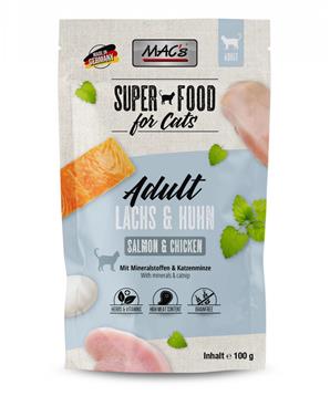 Levně Kaps. MACs Cat LOSOS, DRŮBEŽ a BYLINKY 100 g