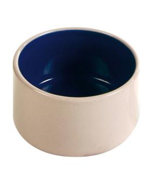 Levně Keramická miska s glazurou béžovo/modrá TRIXIE 100 ml/7 cm