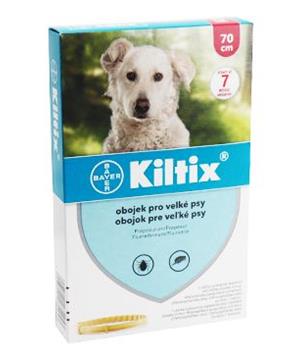Levně Kiltix Antipar. Obojek pes střední pes 53 cm
