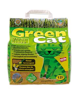 Levně Kočkolit GREEN CAT (Grain Cat) 12 l