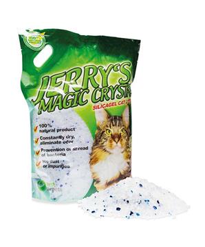 Levně Kočkolit Jerrys Magic Crystals Natural 8l