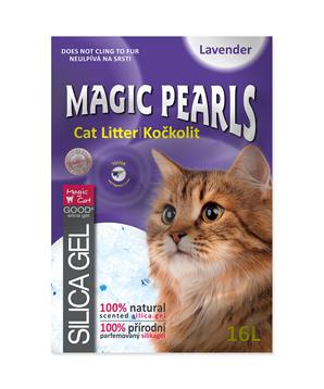 Levně Kočkolit MAGIC PEARLS Lavender 16 l