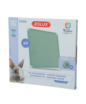 Levně Komponenty NEOLIFE NEOPARK králík 4panely plné Zolux 1 sada