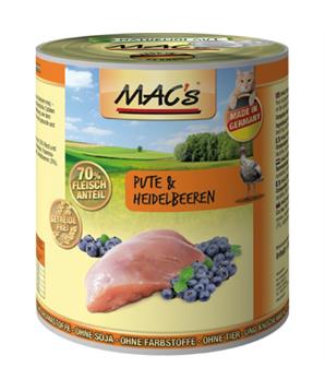 Levně Konz. MACs Cat KRŮTA a BORŮVKA 200 g