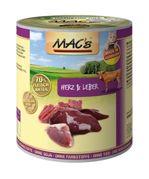 Levně Konz. MACs Cat SRDCE a JÁTRA 200 g