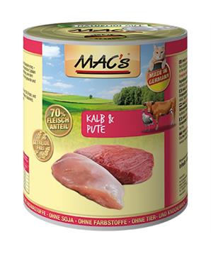 Levně Konz. MACs Cat TELECÍ a KRŮTA 200 g