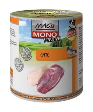Levně Konz. MACs Dog MONO Sensitive KACHNA 400 g