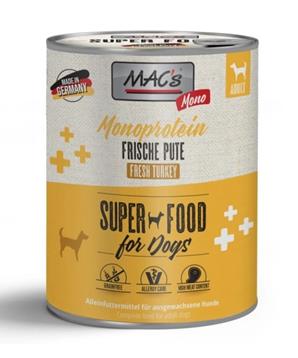 Levně Konz. MACs Dog MONO Sensitive KRŮTA 400 g