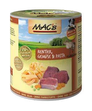 Levně Konz. MACS Dog SOB, ZELENINA a těstoviny 400 g