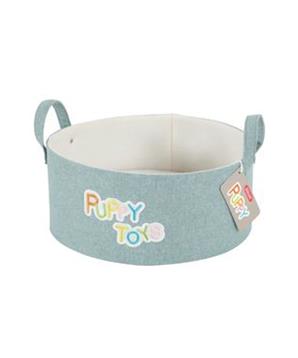 Koš na hračky PUPPY mentolová Zolux