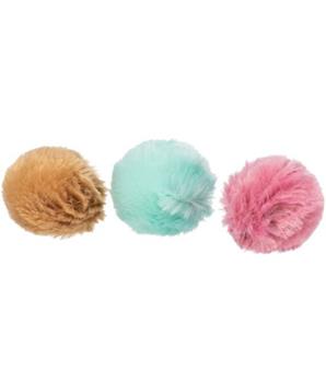 Kožešinová kulička s catnipem, různé barvy