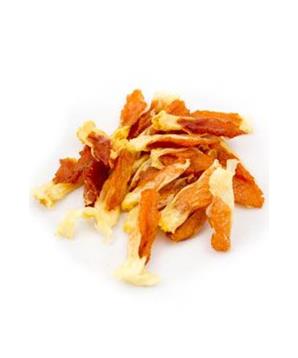 Králičí ucho obalené kuřecím masem 