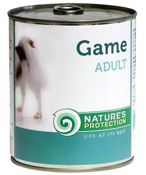 Nature’s Protection Dog konzerva Adult zvěřina