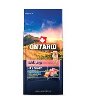 Levně Ontario Large Weight Control Turkey & Brown Rice 12kg