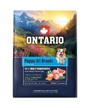 Levně Ontario Senior All Breeds Monoprotein Turkey & Sweet Potatoes 12 kg