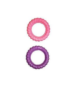 Hračka pes Pneumatika plovací Vanilková