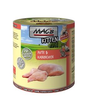 Levně Konz. MACs Cat pro KOŤATA KRŮTA A KRÁLÍK 400g