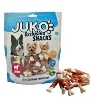 Levně Lamb & White Calcium Bone JUKO Snacks 250g