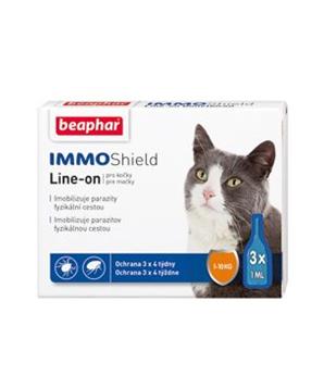 Levně Line-on IMMO Shield kočka 3x1pip 3 x 1 pipeta