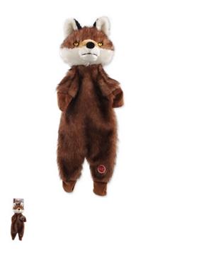 Hračka DOG FANTASY Skinneeez liška plyšová