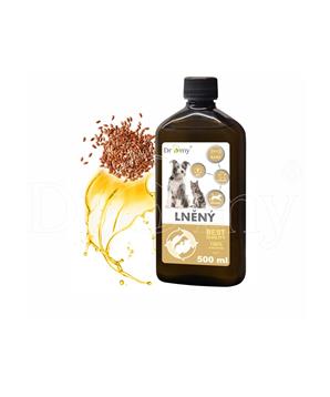 Levně Dromy Lněný olej 500 ml