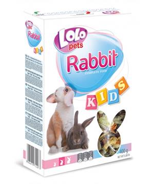 LOLO KIDS kompl. krmivo pro králíky 3-8 měs.