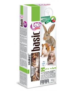 Levně LOLO SMAKERS 2 klasy lesní ovoce pro hlodavce 90 g