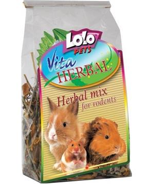 LOLOPets VITA HERBAL bylinkový mix pro hlodavce 40 g