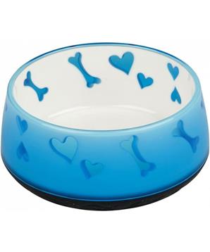 Levně Lovely Dog miska těžká plastová pro psa modrá, 0,3 l/12 cm