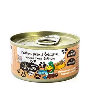 Levně Lyopro mňau konz. Kachní prsa s lososem 85g 85 g