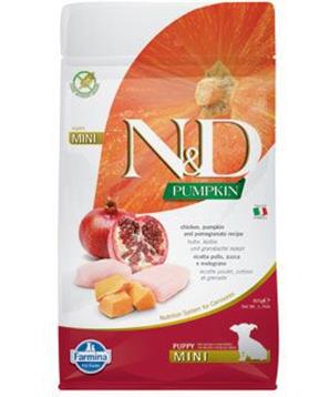 N&D Pumpkin DOG Puppy Mini Chicken & Pomegranate