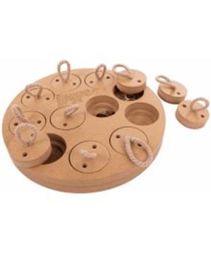 Levně Dřevěný hlavolam Mandala & Star/obtížnost 1-2 1 ks