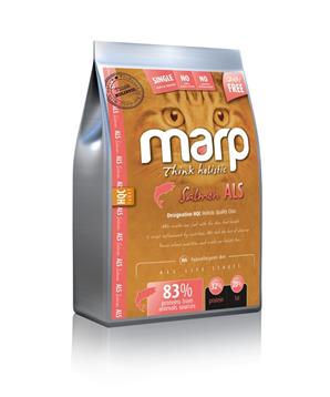 Levně Marp Holistic Salmon CAT - lososové bez obilovin pro kočky 12 kg