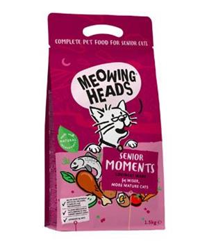 MEOWING HEADS Senior Moments NEW