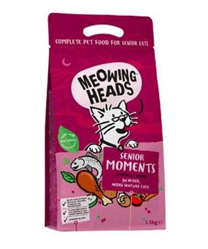 Levně MEOWING HEADS Senior Moments NEW 1,5 kg