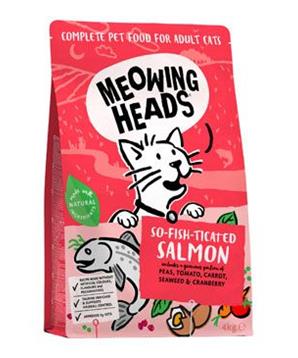 Levně MEOWING HEADS So-fish-ticated Salmon 4 kg