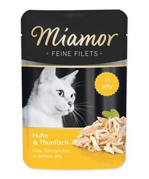 Miamor Cat Filet Kapsa Kuře+Tuňák