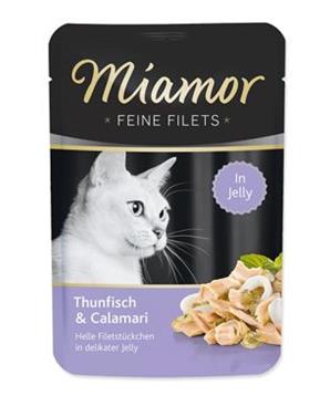 Levně Miamor Cat Filet Kapsa Tuňák+Kalamáry 100 g
