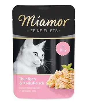Miamor Cat Filet Kapsa Tuňák+Krab